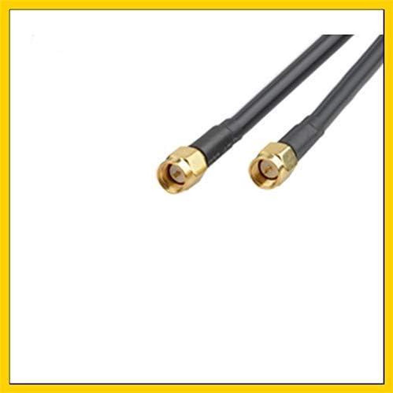 Alt view image 5 of 7 - Lysee Communications Antennas - LTE outdoor 4G LTE MIMO antennaLTE dual polarization panel antenna SMA male connector (white or black) 20cm cable - (Color: 20CM cable SMA-male)