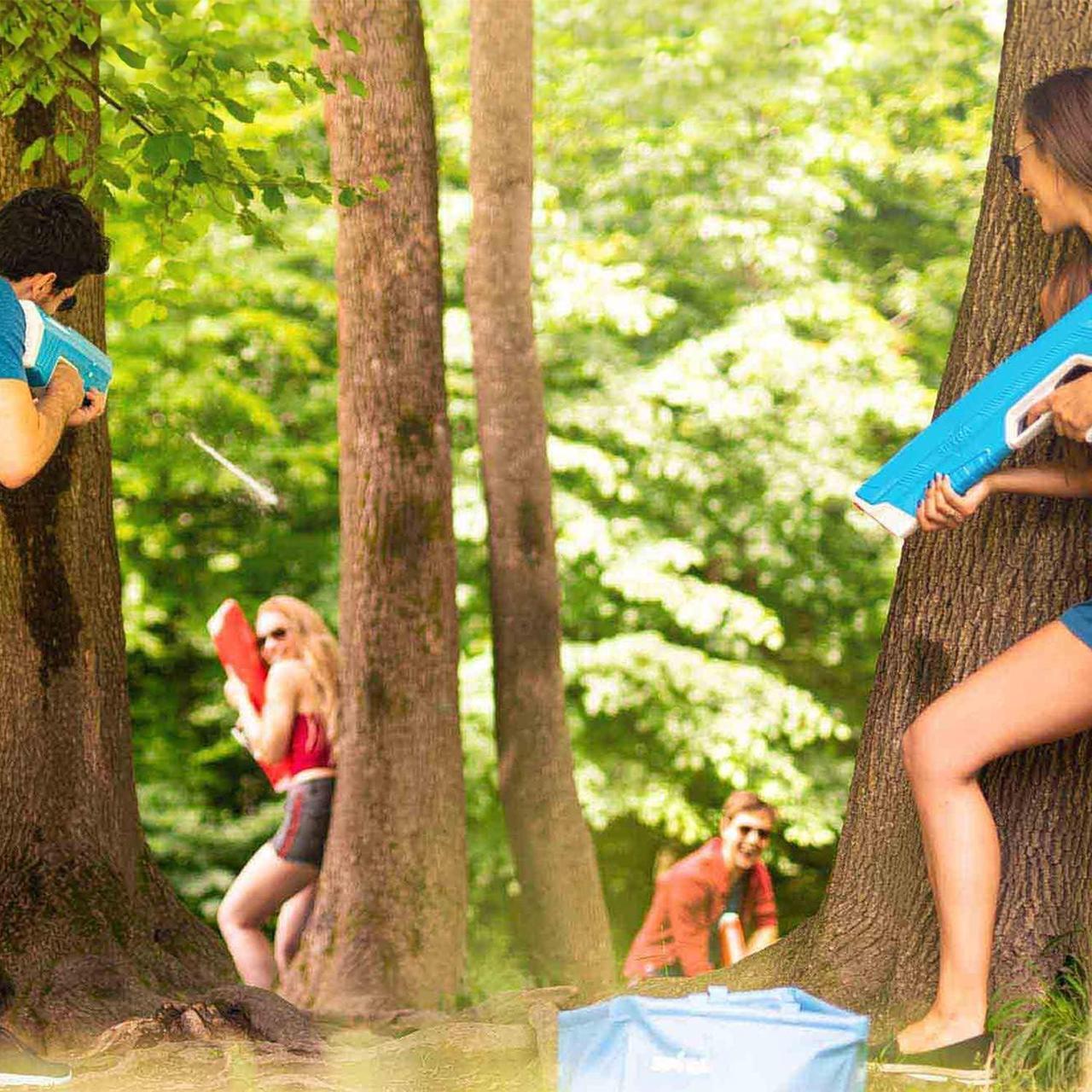 Alt view image 7 of 7 - SPYRA  SpyraTwo WaterBlaster Blue  Automated & Precise High-End Premium Electric Water Gun