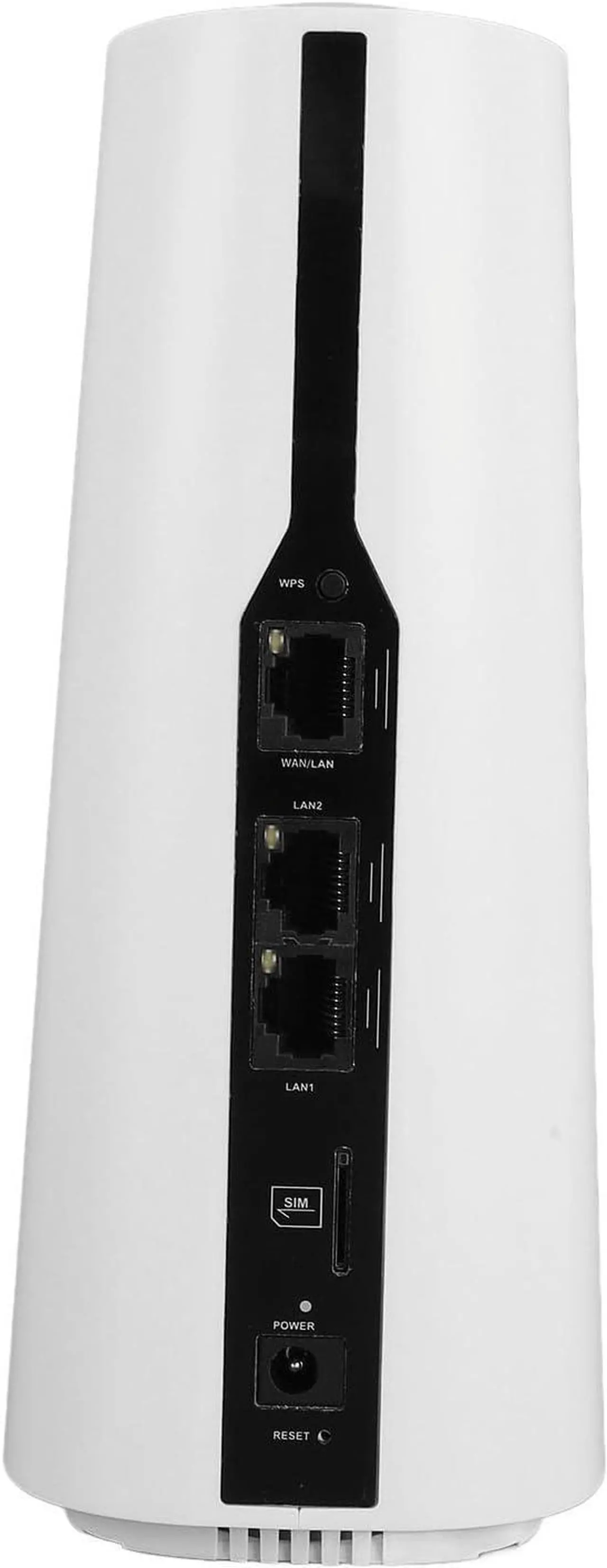 Alt view image 7 of 7 - 5G CPE Router with SIM Card Slot, 2.4G 5.8G Dual Band Cellular Modem, 5G NR SA/NSA 5G Modem High Speed Router Support 64 Users (US Plug 100-240V)