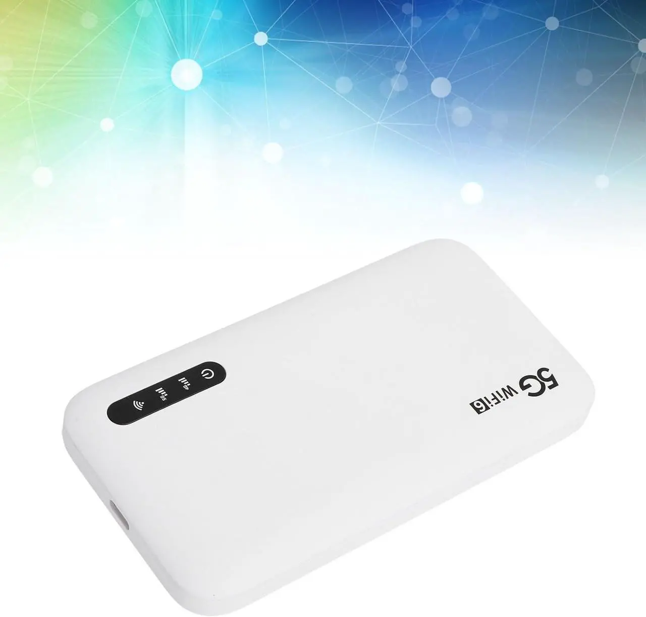 Alt view image 5 of 7 - 5G Mobile Hotspot, Portable Hotspot Pocket 6 Mobile Hotspot Router with SIM Card Slot, 16 Connected Devices, Hotspot Device for Travel, Camping