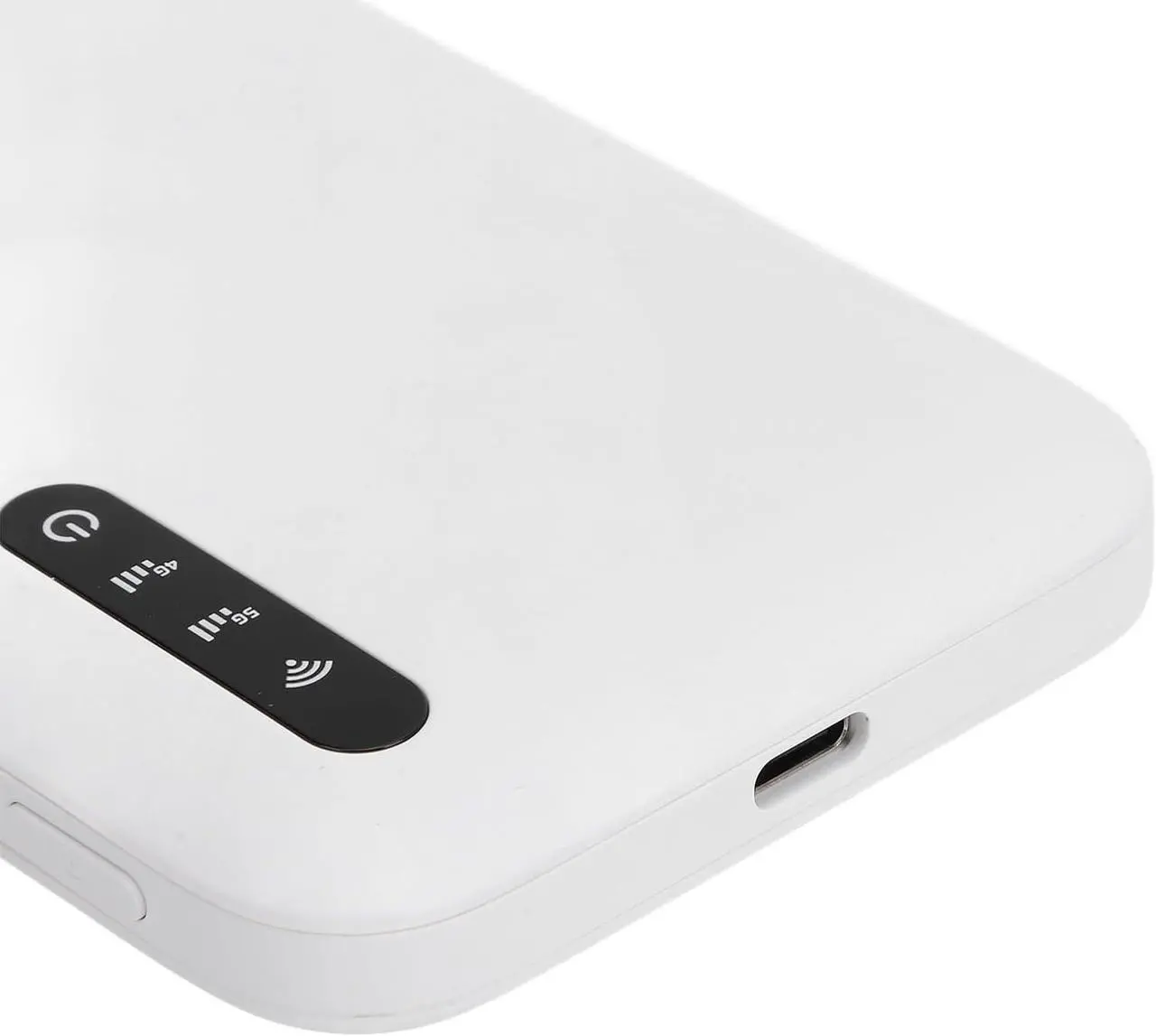 Alt view image 5 of 7 - 5G WiF 6 Mobile Hotspot, Portable WiF Router with SIM Card Slot, Portable WiF Device for Travel, 16 Connected Devices, 5G Modem Cordless Router, 6100mAh Long Lasting Battery
