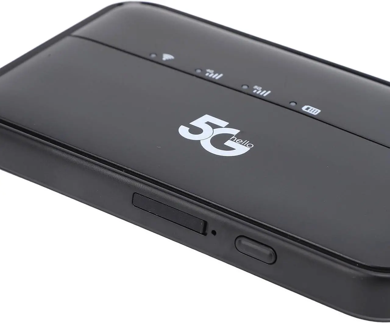 Alt view image 6 of 7 - 5G Mobile Hotspot for Travel, Pocket 5G Router with SIM Card Slot, IP54 Waterproof, 5G Modem, for Android 11, for Bluetooth 5.1, Portable 5G Network Device, 10000mAh Battery