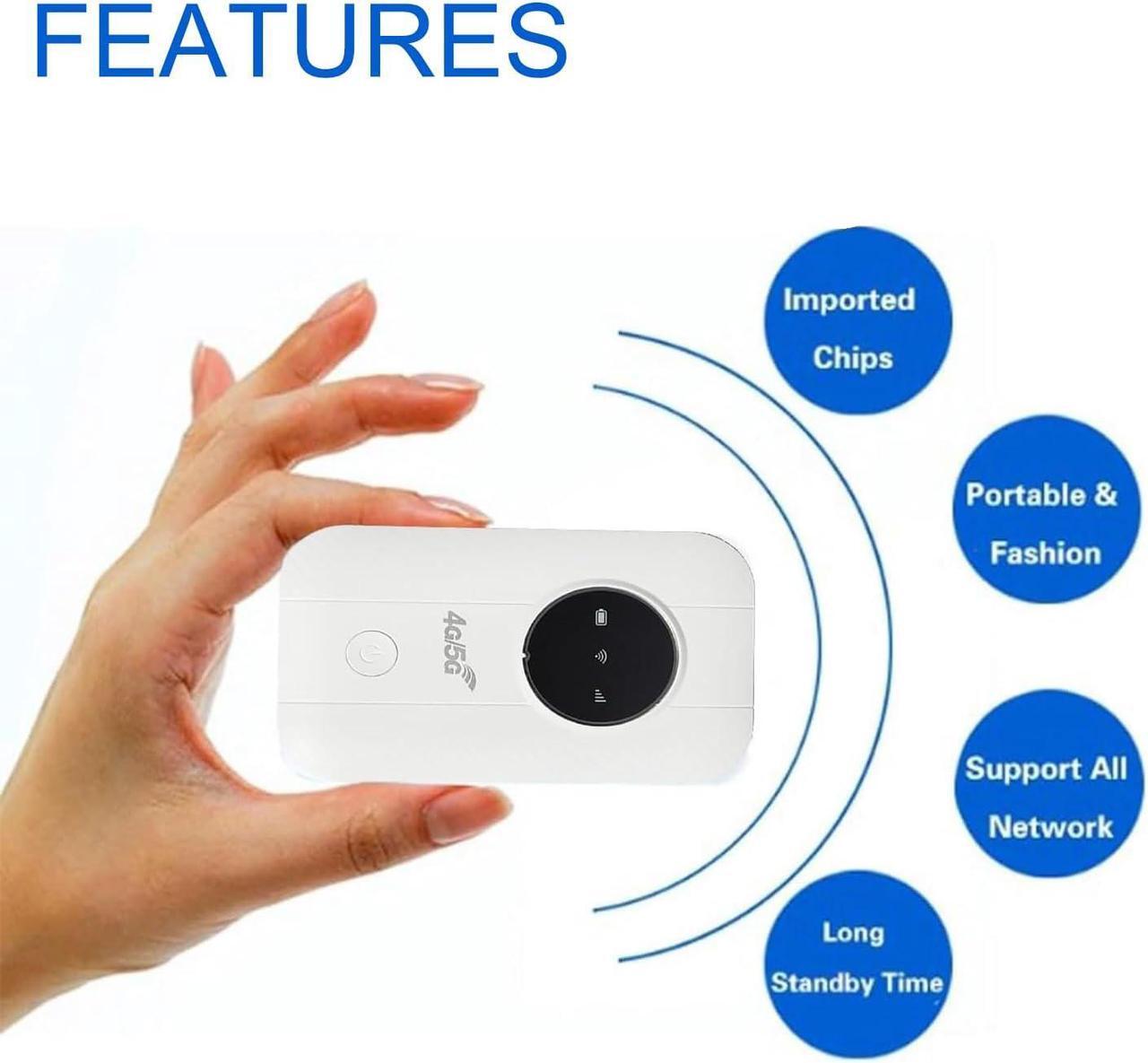 Alt view image 4 of 7 - Ultralink Free WiFi Router, Ultralink Pocket WiFi Router [Free Internet in Your Pocket], 2025 Portable Wireless Mini Travel Ultralink Pocket WiFi, High Speed Smart Router Free Wifi for Anywhere (3pcs)