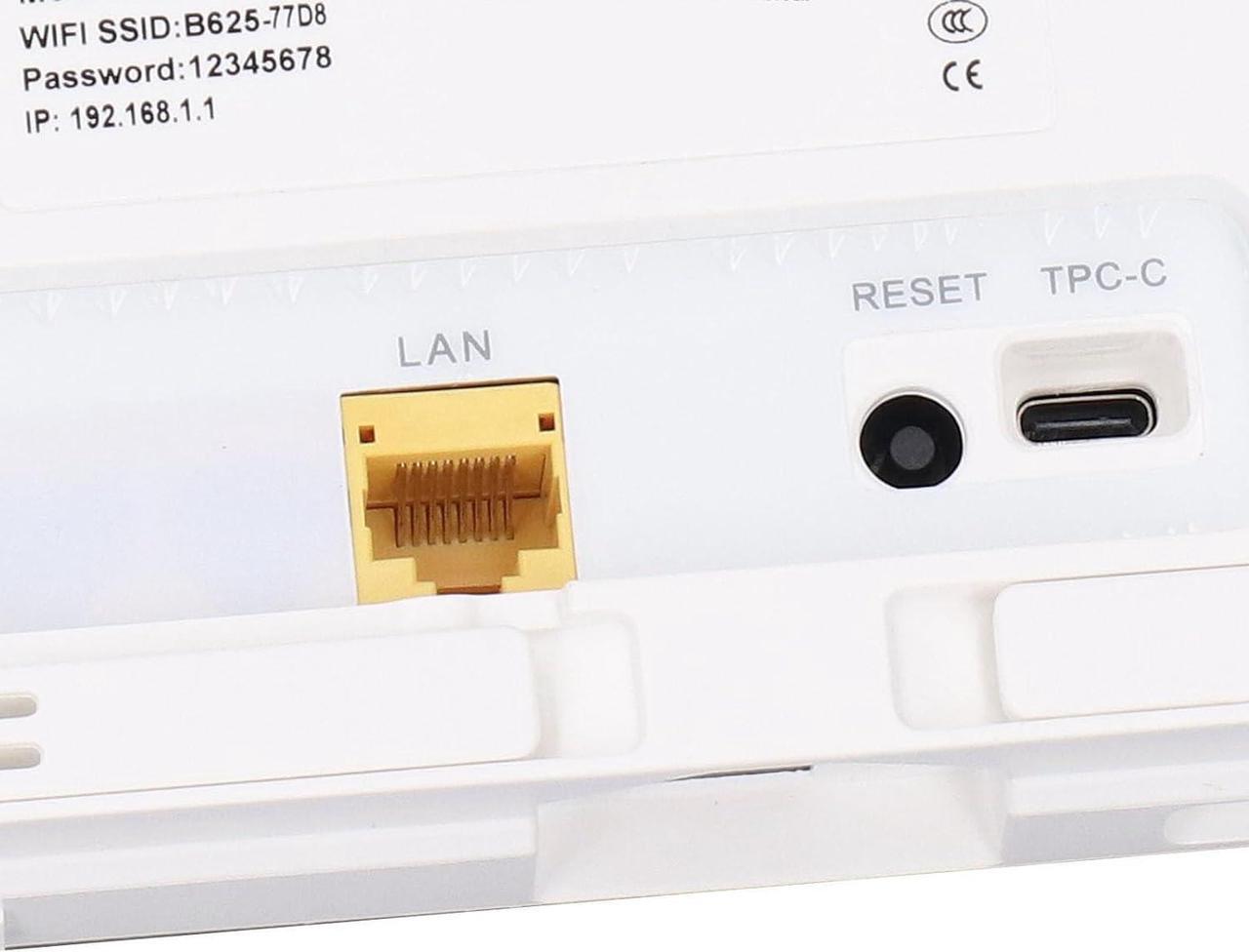 Alt view image 6 of 7 - 4G LTE Router, 4G LTE CPE Router Supports Up to 32 Users High Speed Rechargeable for Tablets (US Plug)