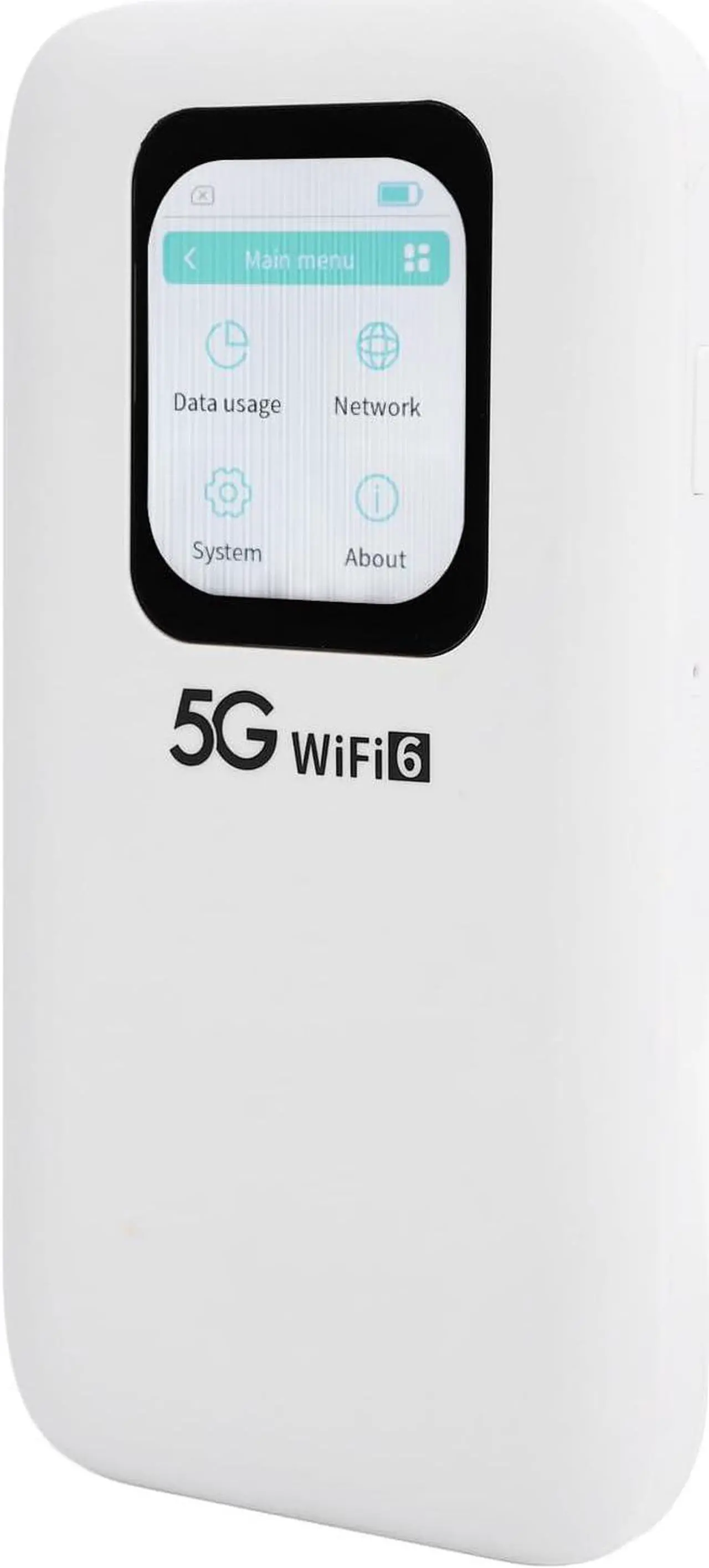 Main image of 5G Mobile Hotspot, Portable Mobile Hotspot Router with Nano Sim Card Slot Connects Up to 16 Devices WiFi6 Mobile Hotspot with 2.01in Touch Screen for Travel