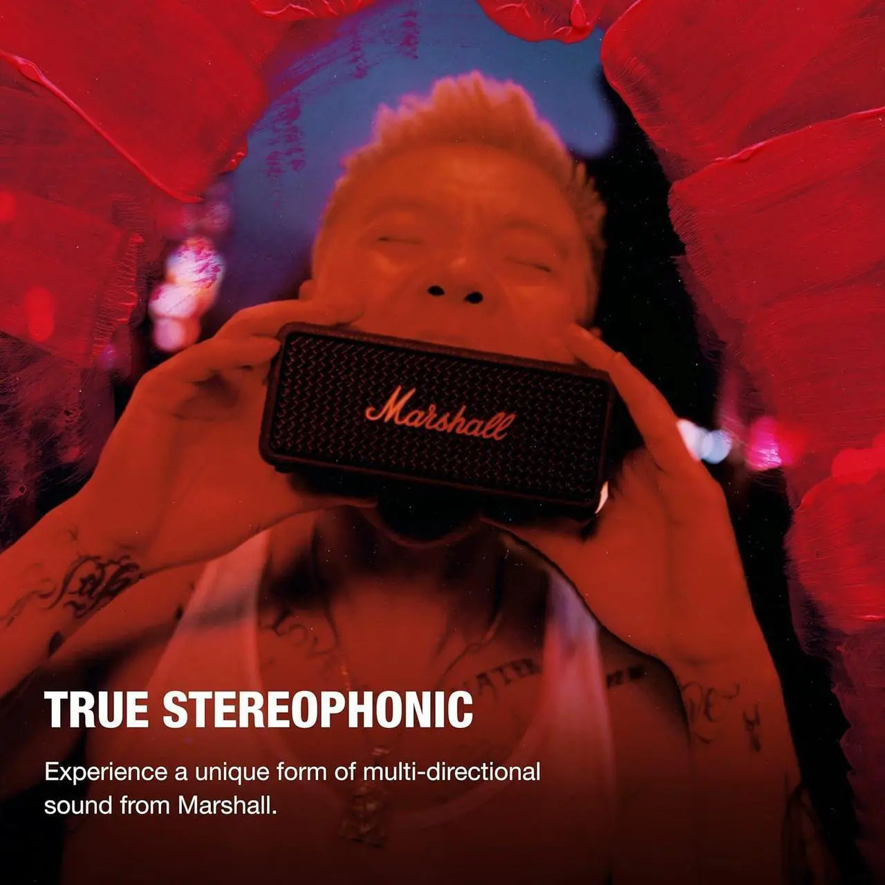 Alt view image 3 of 7 - Marshall Emberton III Portable Bluetooth Speaker