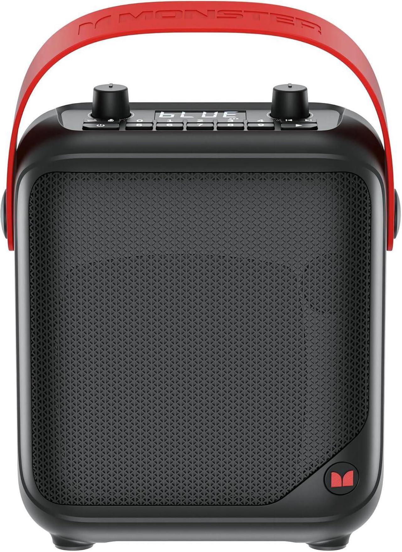 Main image of Monster MFS 1 Portable Bluetooth Speakers, Wireless Bluetooth Speaker with 40W Loud Stereo Sound, Outdoor Speakers with Handle, 12H Playtime, Supports TF Card, AUX