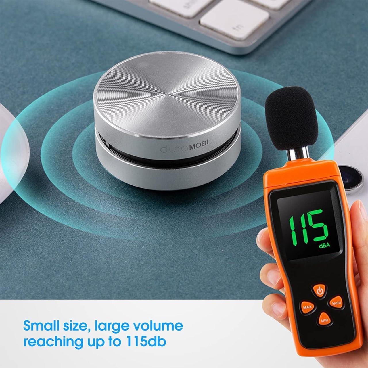 Alt view image 2 of 7 - Bone Conduction Speakers, Wireless Speakers 2 Pack Humbird Speaker Wirelessly BT Speaker Mini Portable Loud Stereo Sound Built-in Mic Sound Box(Silver-2pcs)