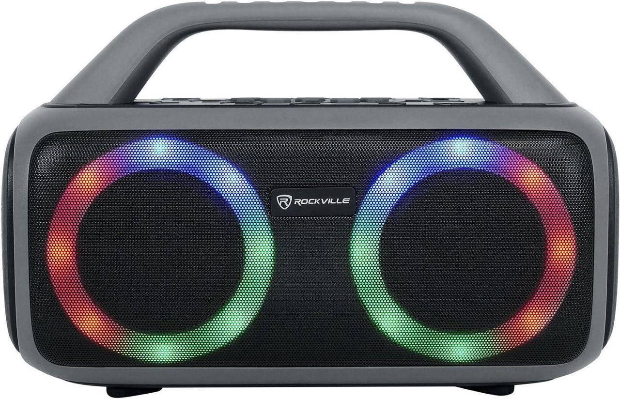 Main image of Rockville RPB50 Large and Loud Portable Bluetooth Speaker with LED+Long Battery