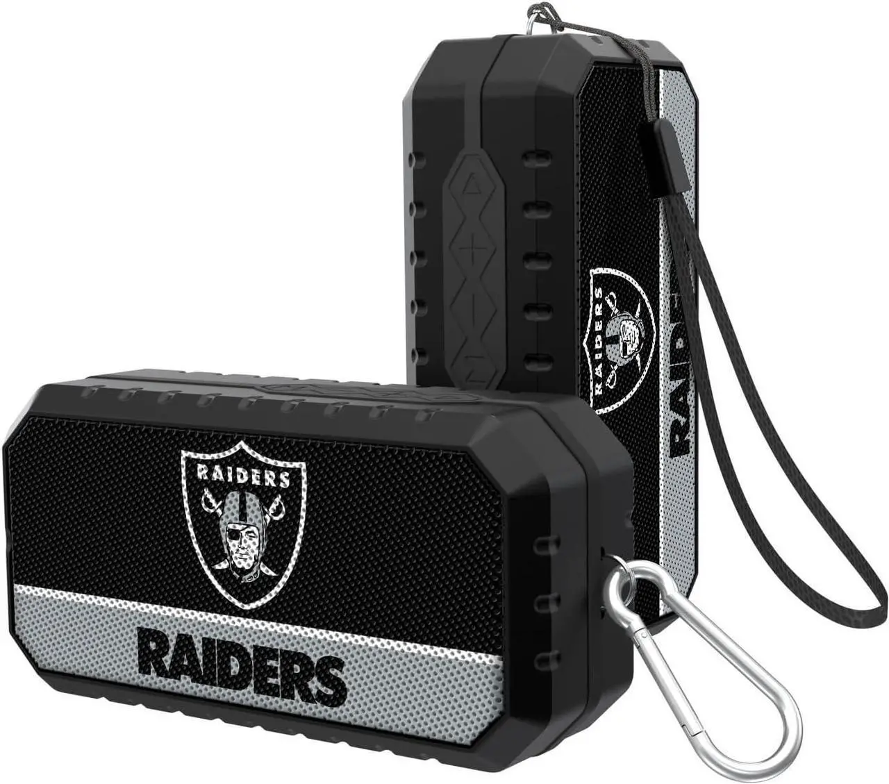 Main image of Las Vegas Raiders End Zone Water Resistant Bluetooth Speaker