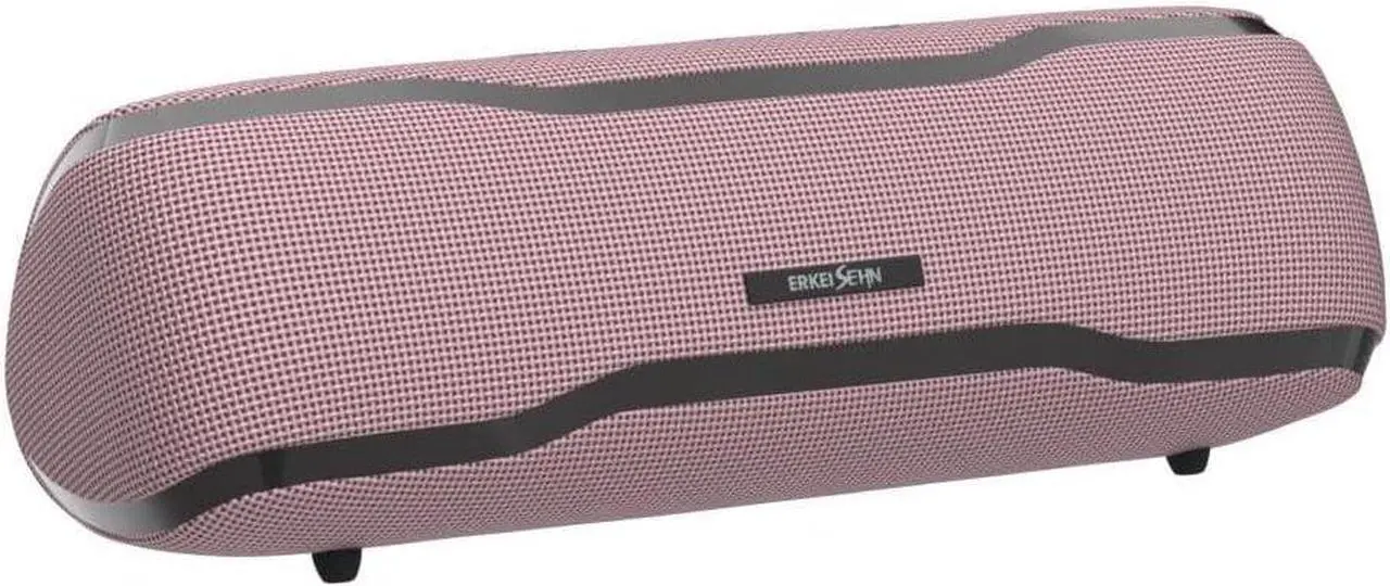 Alt view image 4 of 7 - Portable Bluetooth Speaker, IPX7 Waterproof Wireless Speaker with Colorful Flashing Lights, 24H Playtime, 100ft Bluetooth Range, Outdoor, Home Speaker, TWS Pairing for Women, Girls Gift - Pink