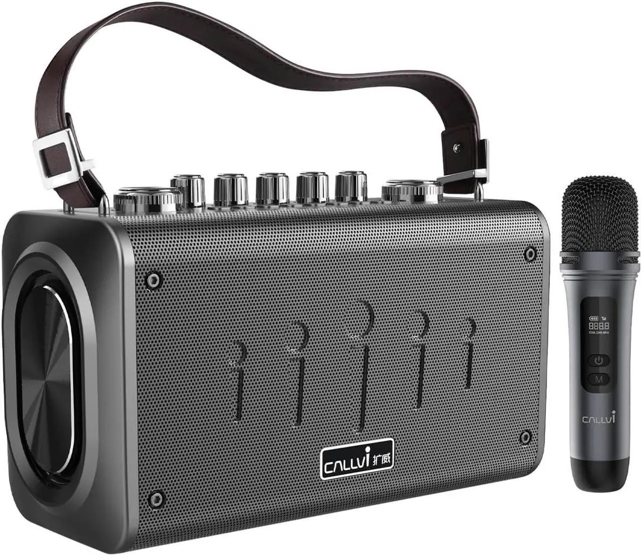 Main image of JFH Portable Bluetooth Speaker with Wireless Microphone,150W Peak Outdoor Speakers,Wireless Stereo Pairing,Powerful Sound and Monstrous Bass,Portable Speaker with Bluetooth for Home,Party,Outdoor