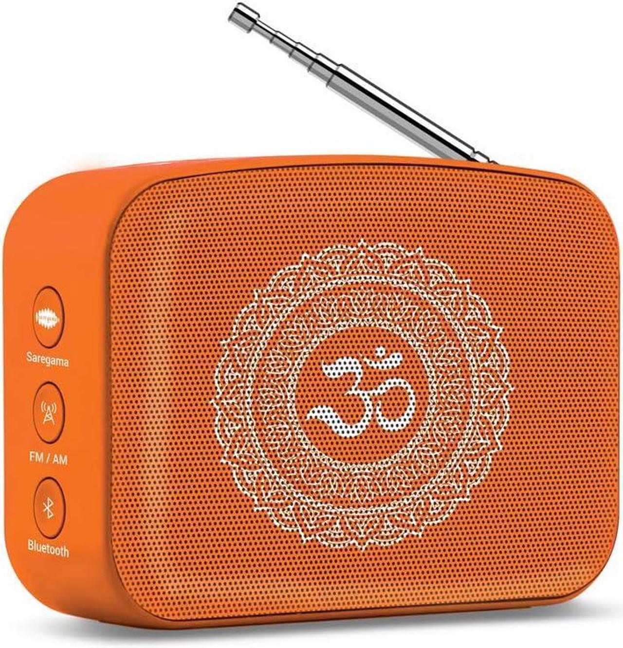 Main image of Carvaan Saregama Mini Bluetooth Speaker (Bhakti, Orange)