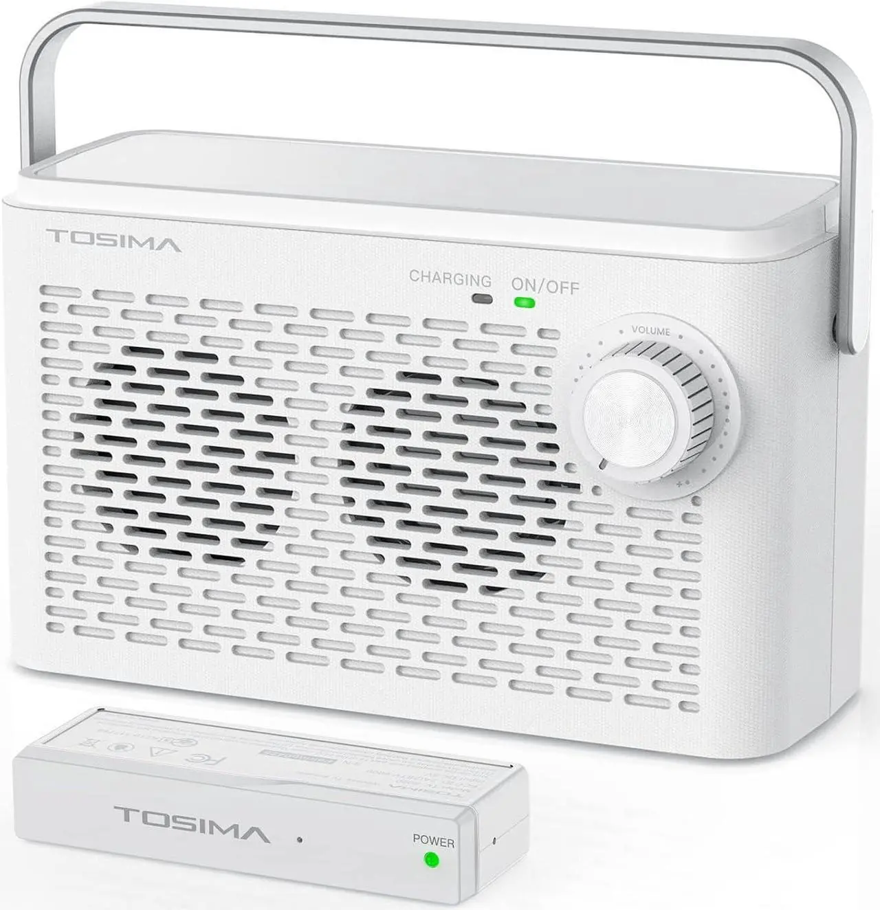 Main image of Tosima TV-8000W Wireless TV Speakers for Hard of Hearing, Portable TV Soundbox, Seniors Hearing Speaker for TV with Headphone Jack