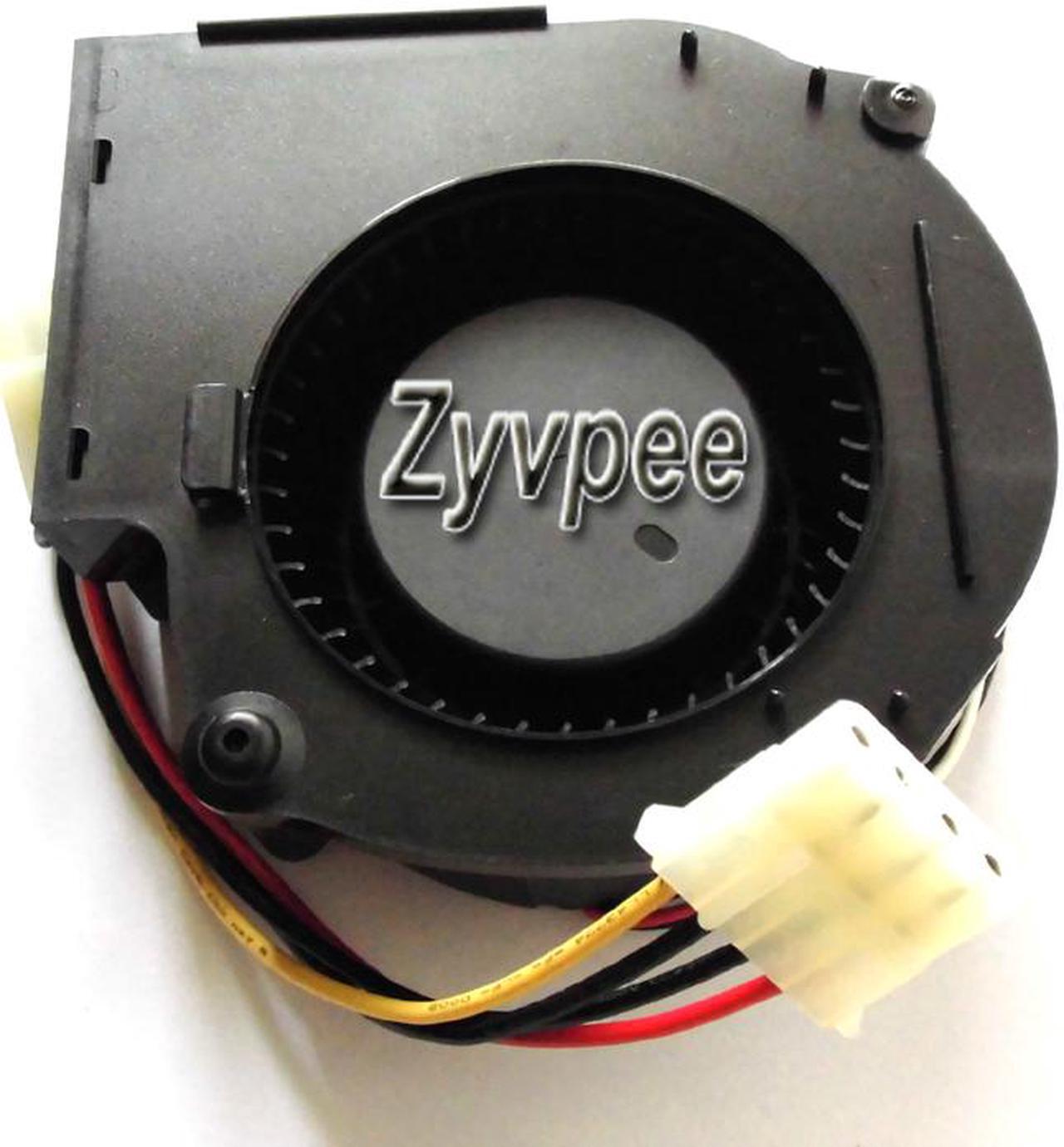 Alt view image 3 of 3 - Zyvpee avc 97mm F9733B12LE 12V 0.72A 3 wires power connector 10cm blower cooling fan