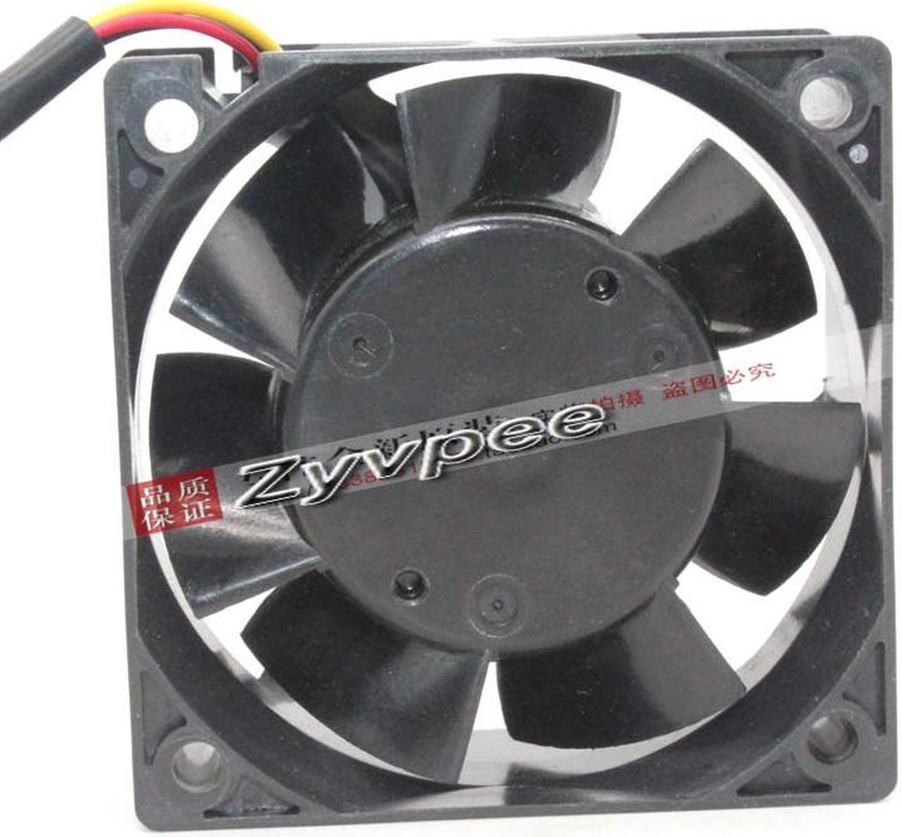 Alt view image 5 of 7 - Zyvpee Melco 6CM NC5332H72 MMF-06G24TS MM1 24V 0.11A 3 Wires 3 pins case fan 6cm ABB PLC fan