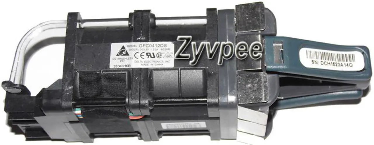 Alt view image 3 of 6 - 40mm 4056 DC12V 1.2A C3KX-FAN-23CFM Server Cooling Fan for CISCO 3560X 3750X