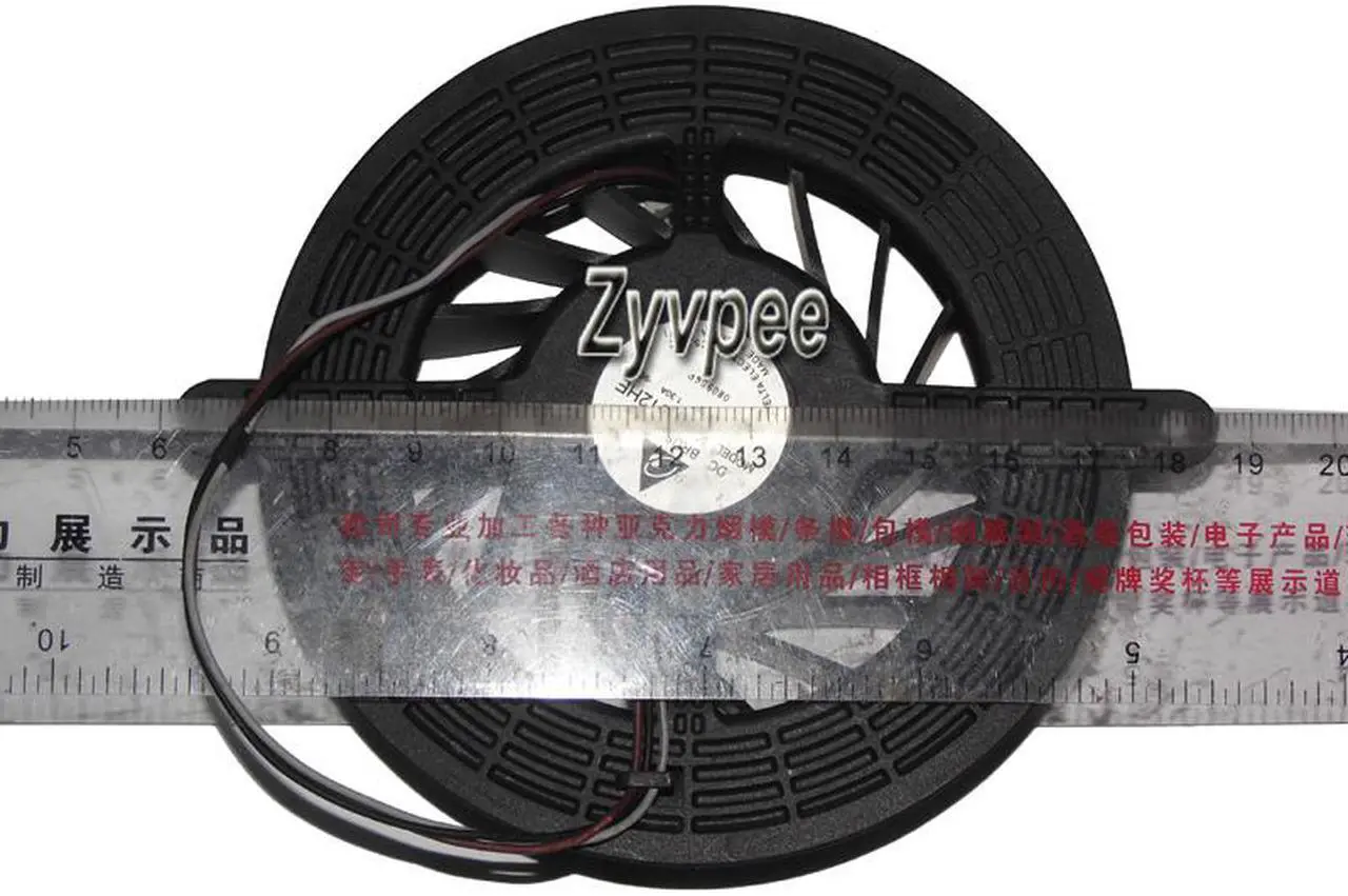 Alt view image 4 of 5 - Circular CPU Cooling KSB1012HE -9E97 12V 1.3A 3 Wires For PS3 CECH-20XX CECH-25XX CECH-30XX