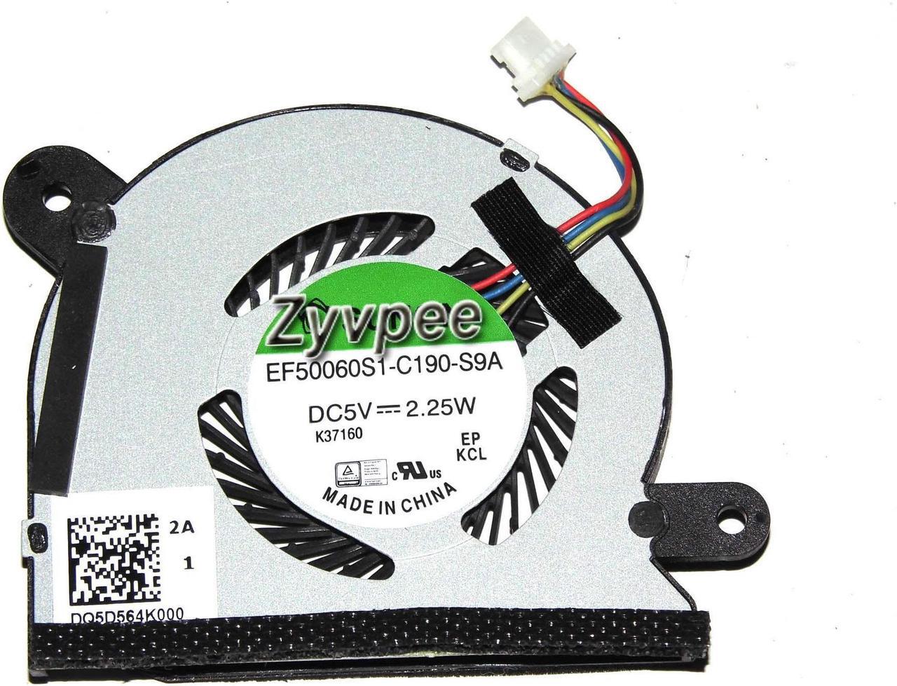 Main image of Zyvpee EF50060S1-C190-S9A 5V 2.25W 4 Wires 4 Pins Blower For X200CA X200A DQ5D564K000