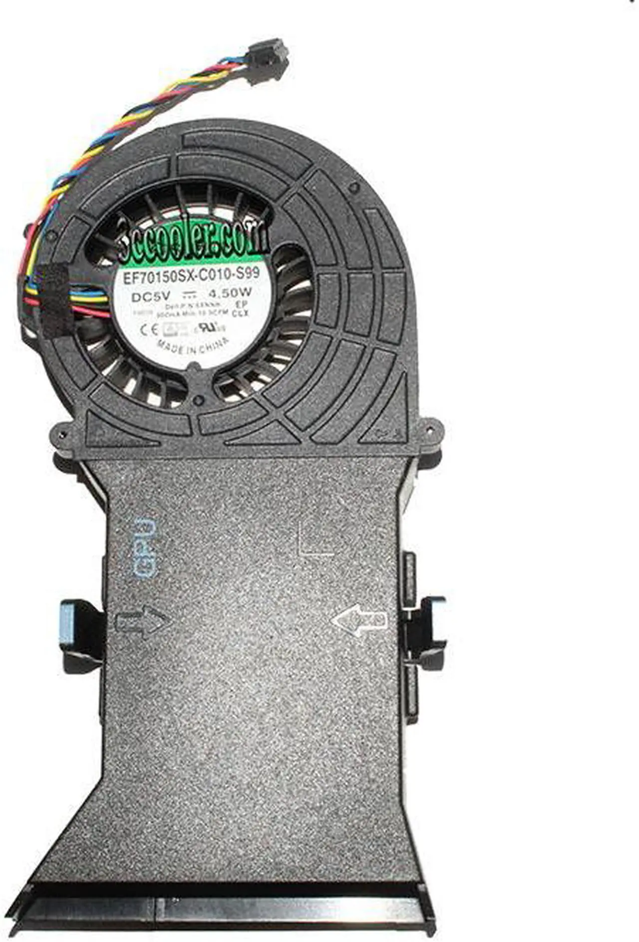 Main image of Zyvpee EF70150SX-C010-S99 5V 4.5W 900mA 10.9CFM 6XNNH 4Wire GPU Cooler Fan