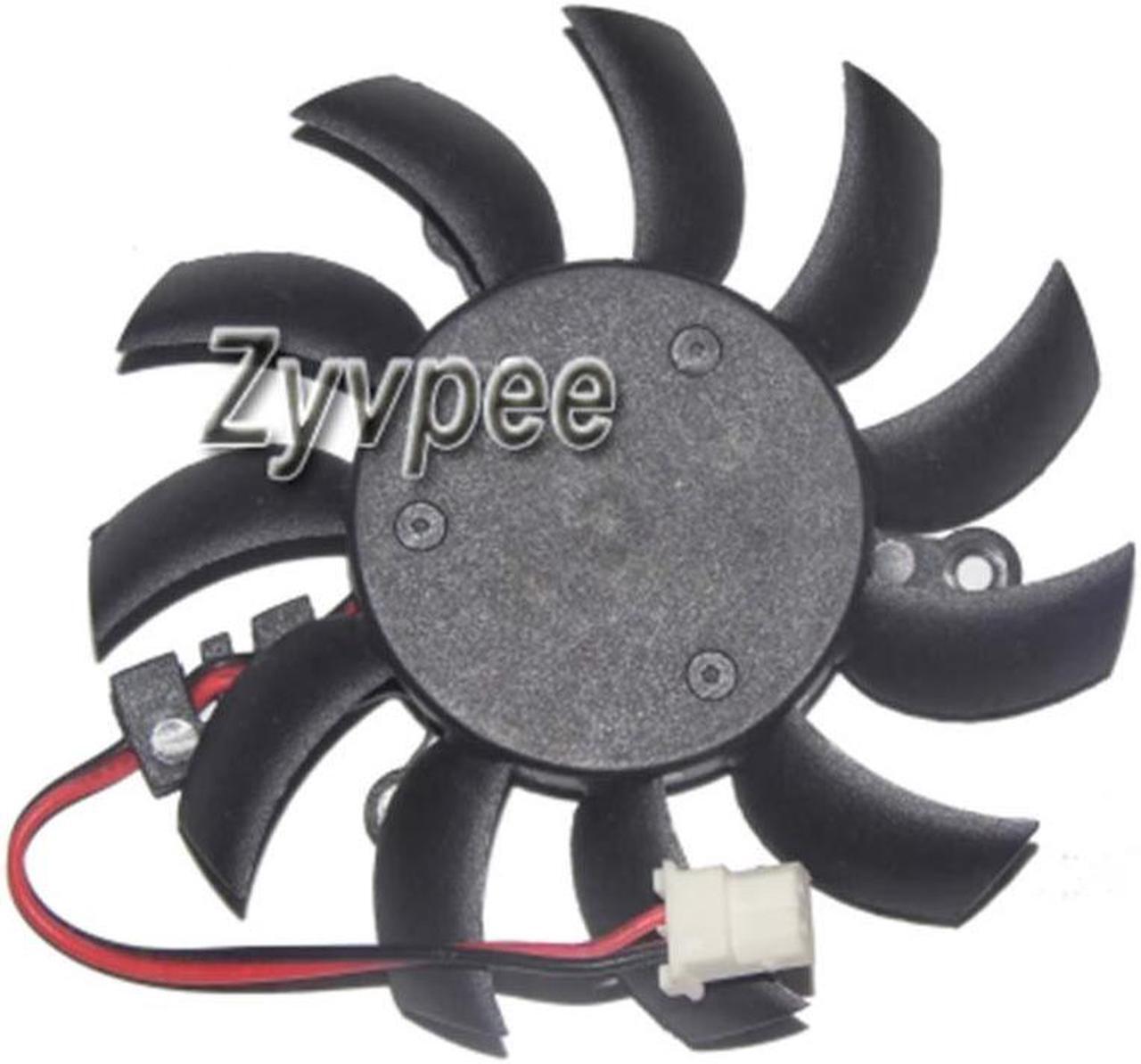 Alt view image 2 of 2 - Zyvpee 7010M12F NDB 12V 0.25A 2 wires Frameless Cooling fan for video card graphics card