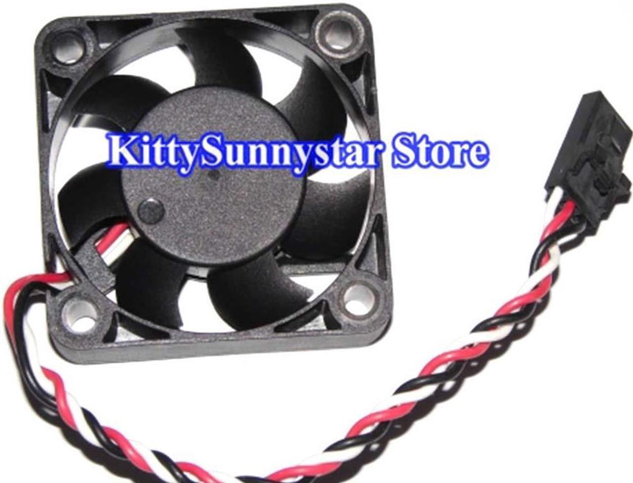 Alt view image 3 of 3 - Zyvpee 40mm 4010-12 04000A0034 12V 0.08A 3 Wires 4CM Cooling Fan 40x10mm