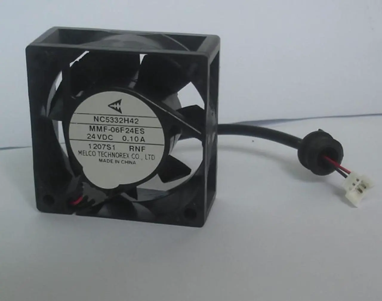Main image of Melco MMF-06F24ES RNF square Cooling Fan with 24V 0.1A 2 Wires For Inverter
