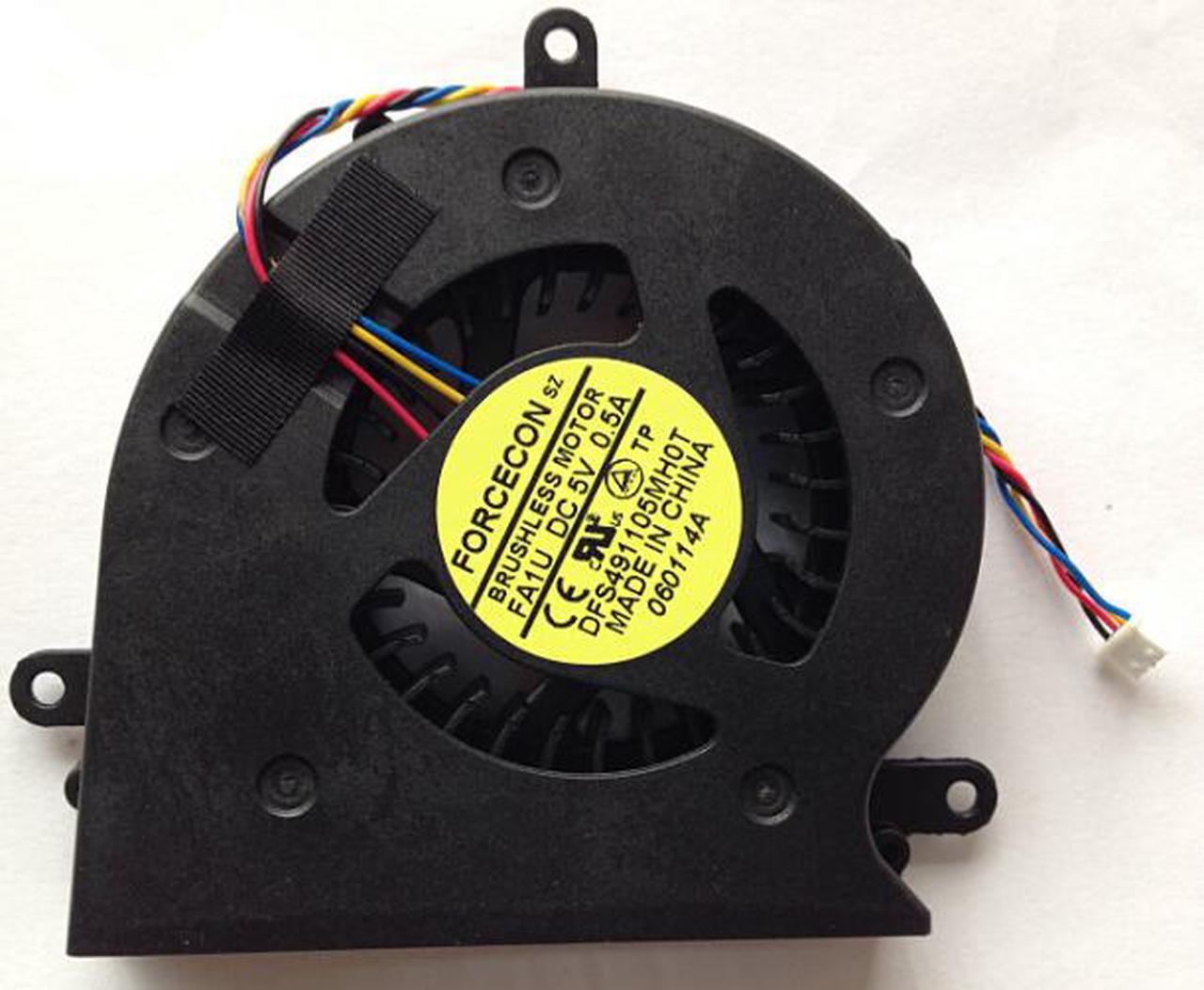 Main image of Forcecon DFS491105MH0T 5V 0.50A  4Wires 4Pins Connector Fan For LENOVO B465C G465C G465 G470E