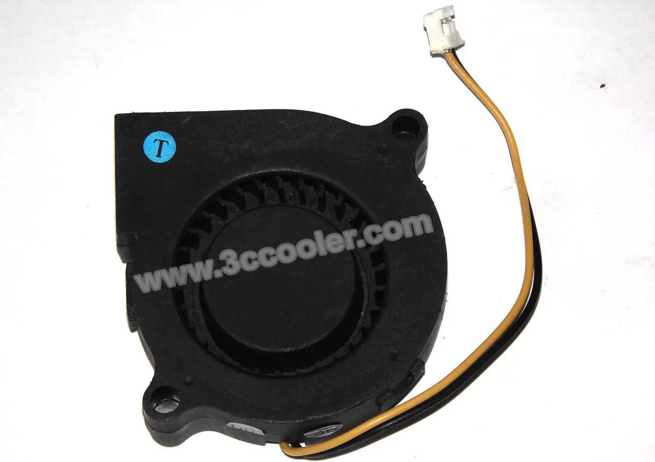 Alt view image 2 of 2 - EVERCOOL EC5015H12E-B 12V 0.18A 2 Wires 2 Pins Connector Cooling fan, Blower