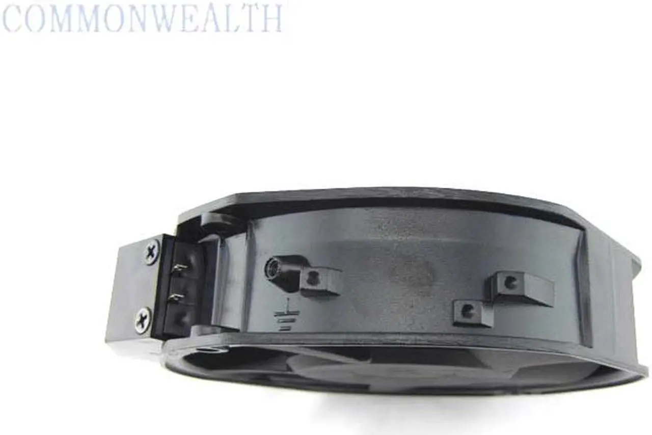 Alt view image 2 of 3 - Commonwealth 172x150x51MM FP-108EXM AC230V 2 Pins Metal-Frame Axial Fan For cabinet