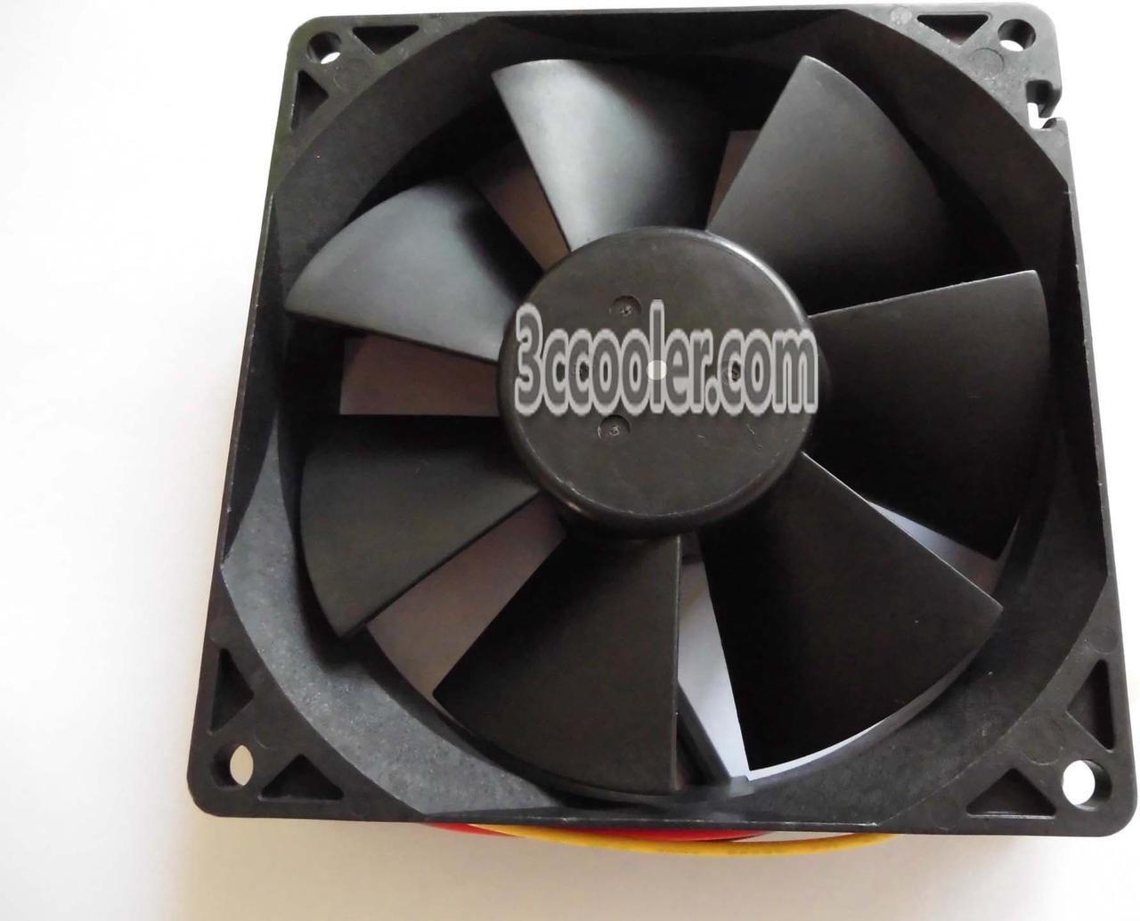 Alt view image 2 of 2 - NIDEC 9225 92*25mm M34709-58 12V 0.5A 3 Wires Case Fan 9CM CPU Cooler