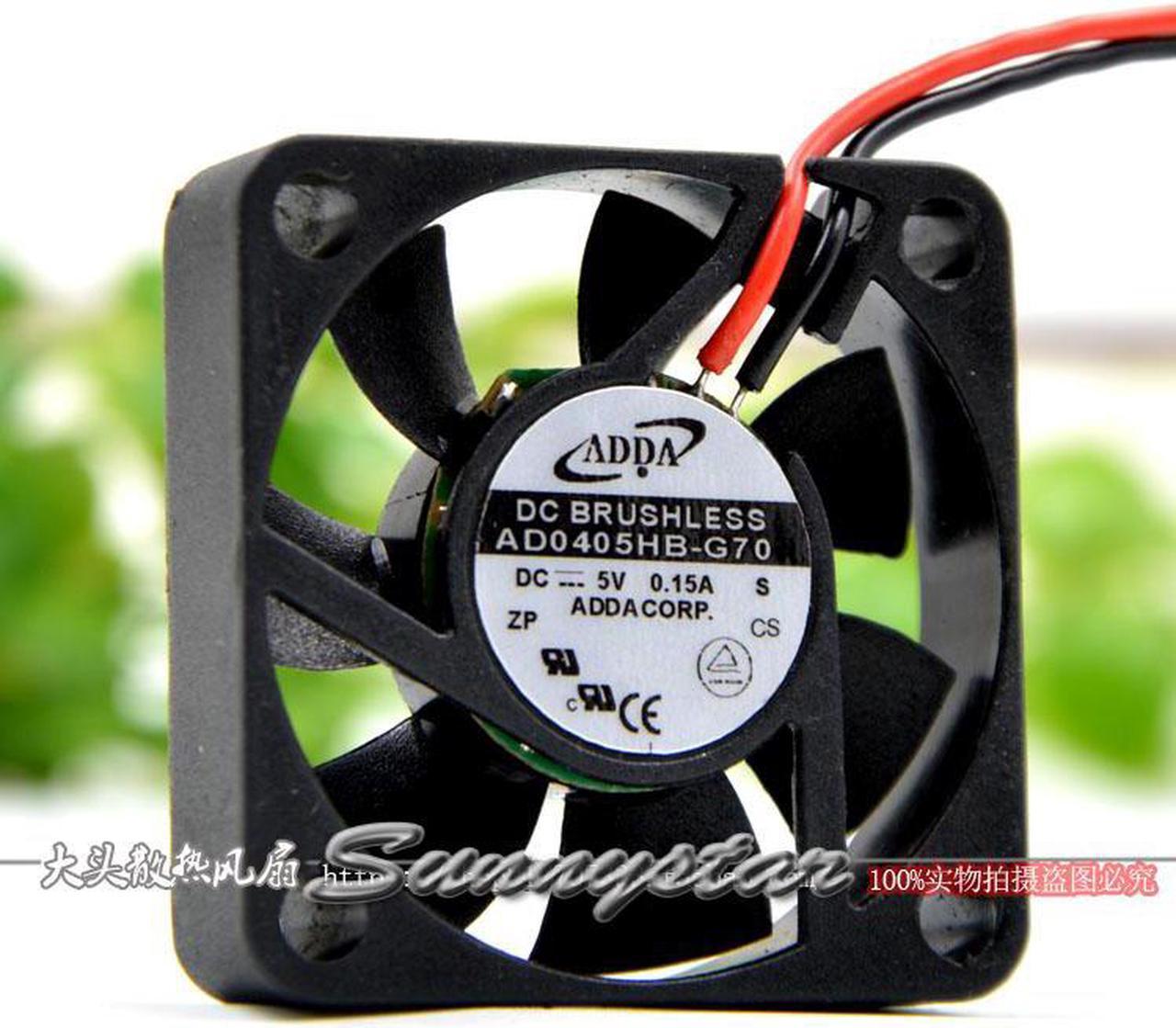 ADDA AD0405HB-G70 4010 5V 0.19A Cooling fan for Switcher CPU