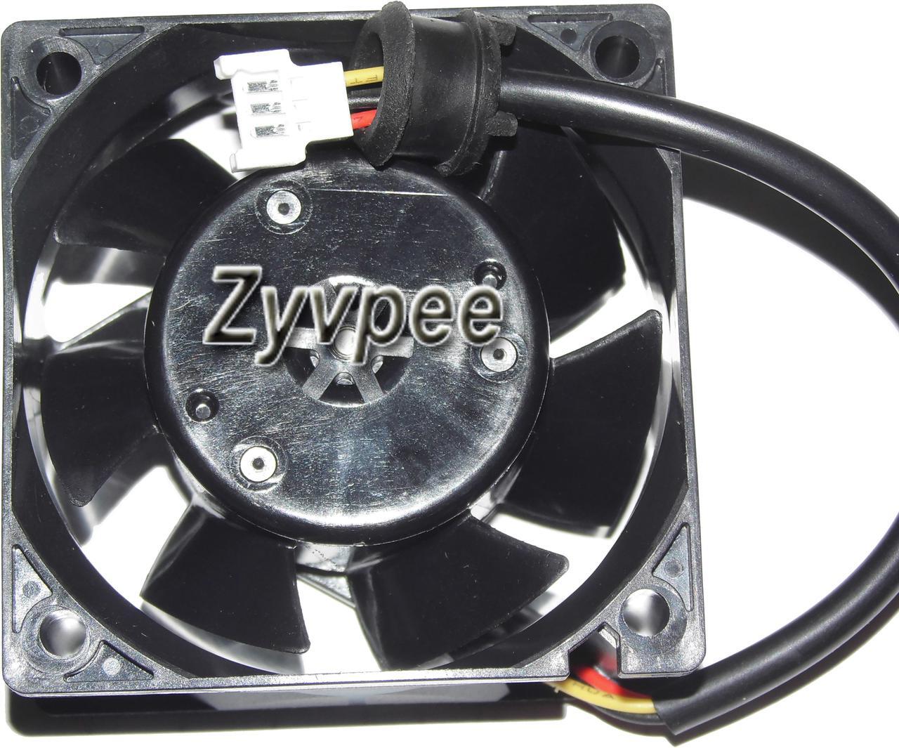 Alt view image 3 of 7 - Zyvpee Melco 6CM NC5332H72 MMF-06G24TS MM1 24V 0.11A 3 Wires 3 pins case fan 6cm ABB PLC fan