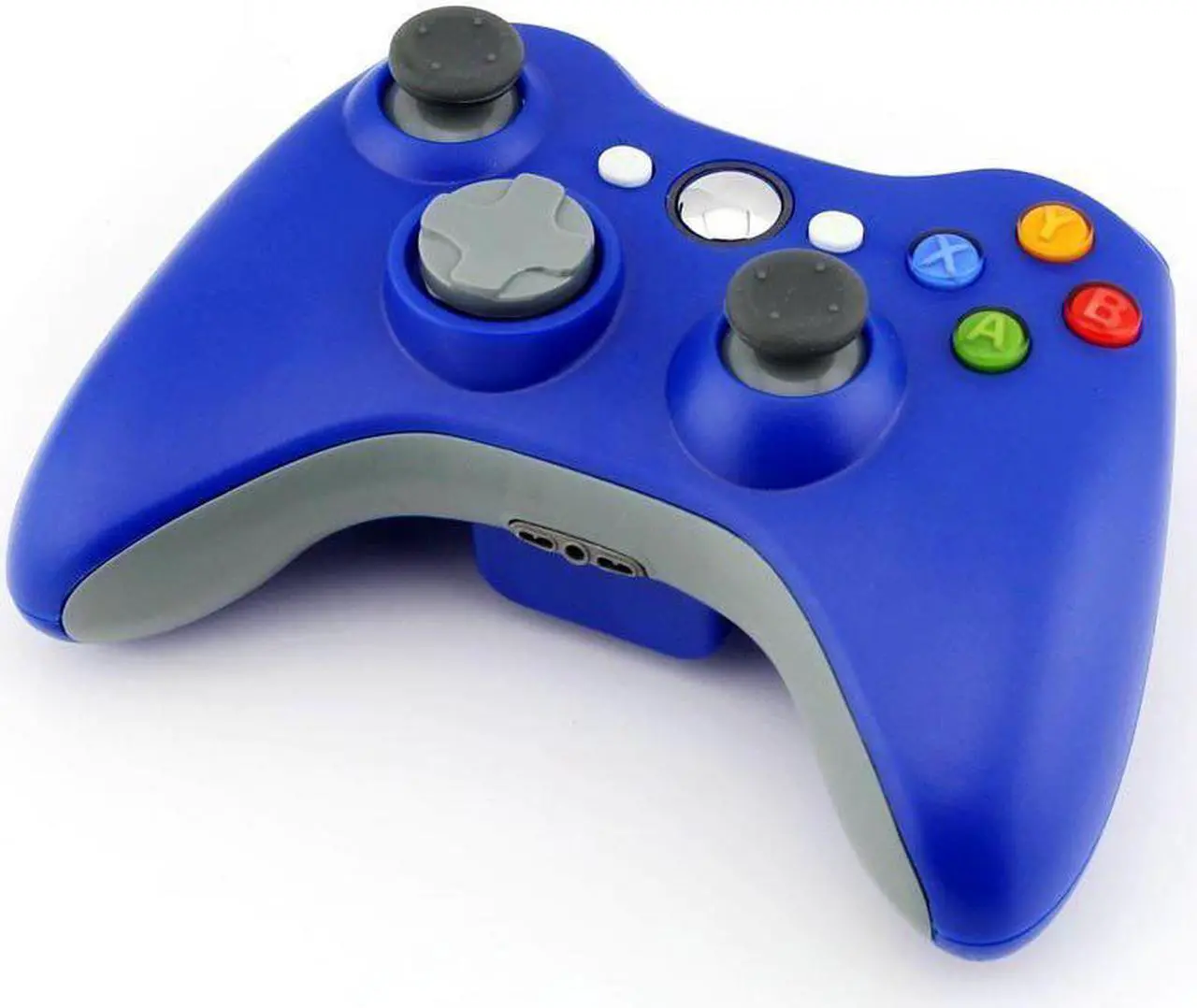 Alt view image 3 of 5 - Wireless Game joysticks Remote Controller for Microsoft Xbox 360 Console - Blue (AlthemaX)