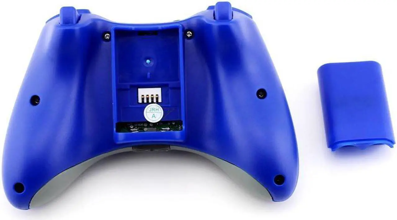 Alt view image 5 of 5 - Wireless Game joysticks Remote Controller for Microsoft Xbox 360 Console - Blue (AlthemaX)