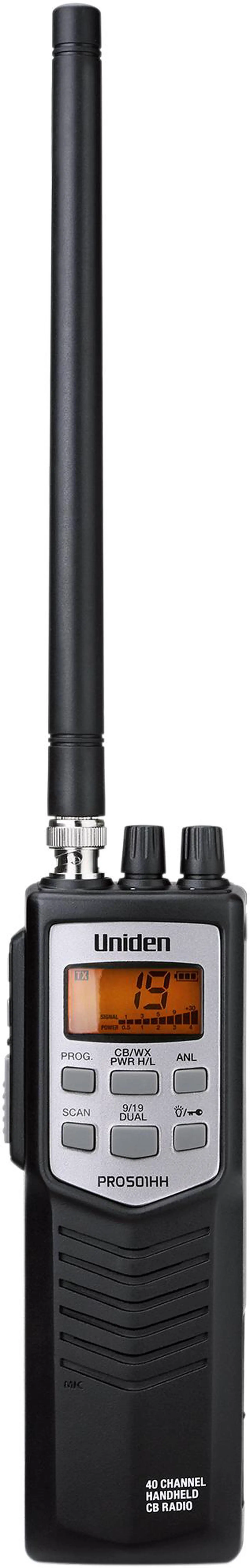 Alt view image 3 of 17 - Uniden PRO501HH 40-Channel Handheld CB Radio