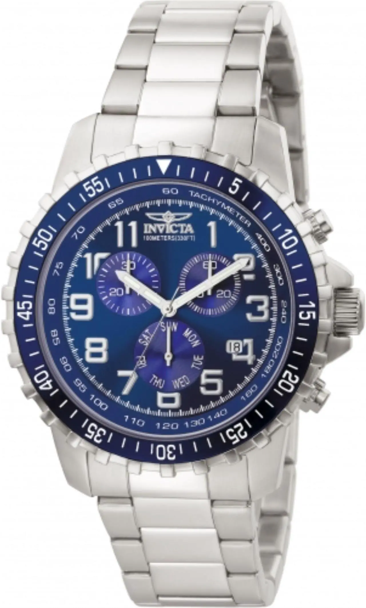 Alt view image 16 of 17 - Invicta  Specialty 6621  Stainless Steel Chronograph  Watch