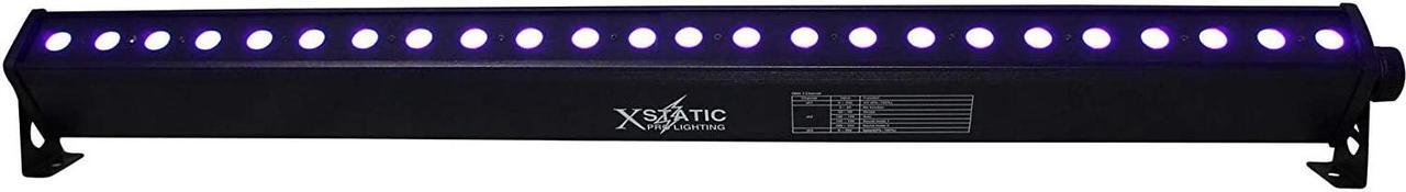 Alt view image 5 of 5 - ProX X-BAR24UV3W Evo UV 24 3W LED Ultraviolet Black Light Bar (Pack of 4)