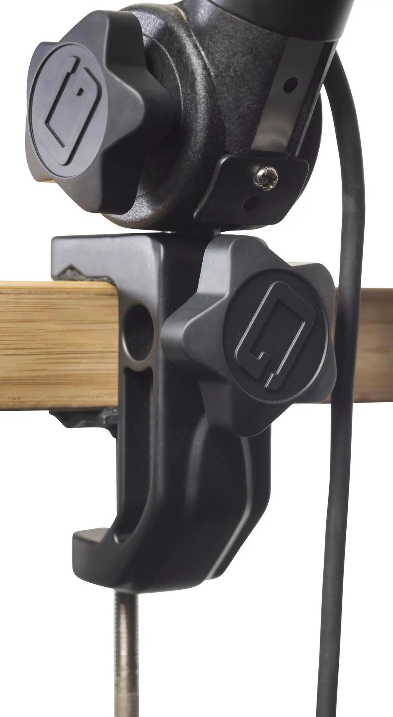 Alt view image 11 of 11 - Gator Cases Deluxe Frameworks Desktop Mic Boom Stand