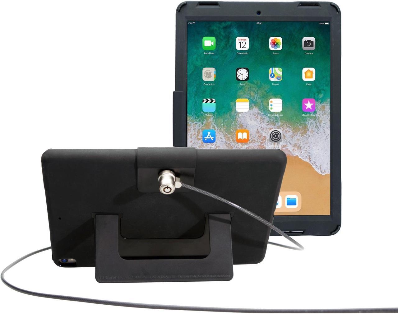 Alt view image 4 of 10 - Security Case with Kickstand and Anti-Theft Cable for iPad Pro 10.5