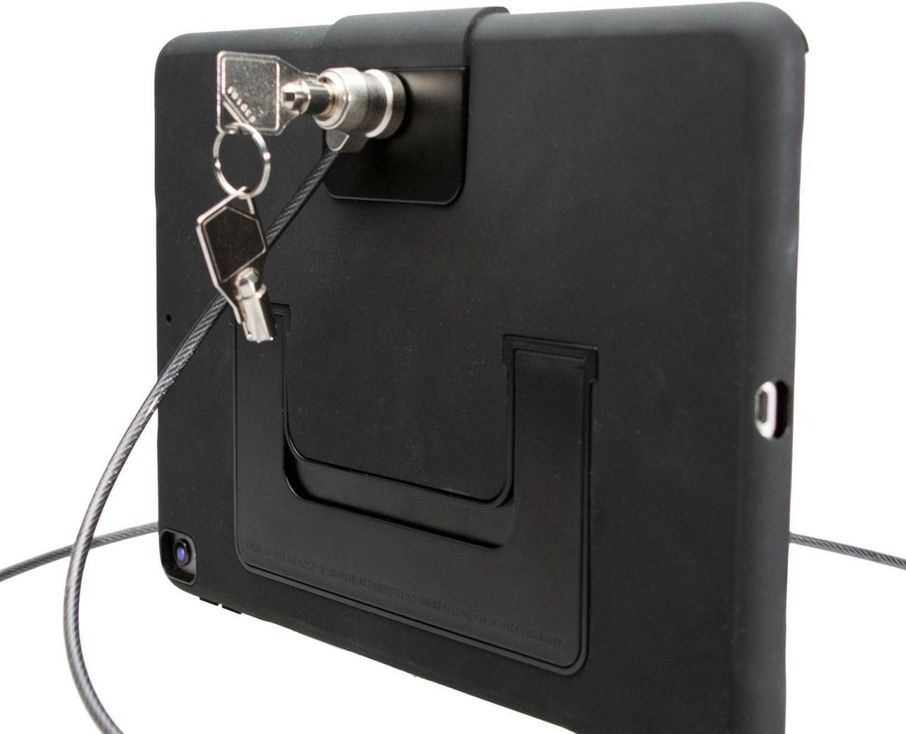 Alt view image 6 of 10 - Security Case with Kickstand and Anti-Theft Cable for iPad Pro 10.5