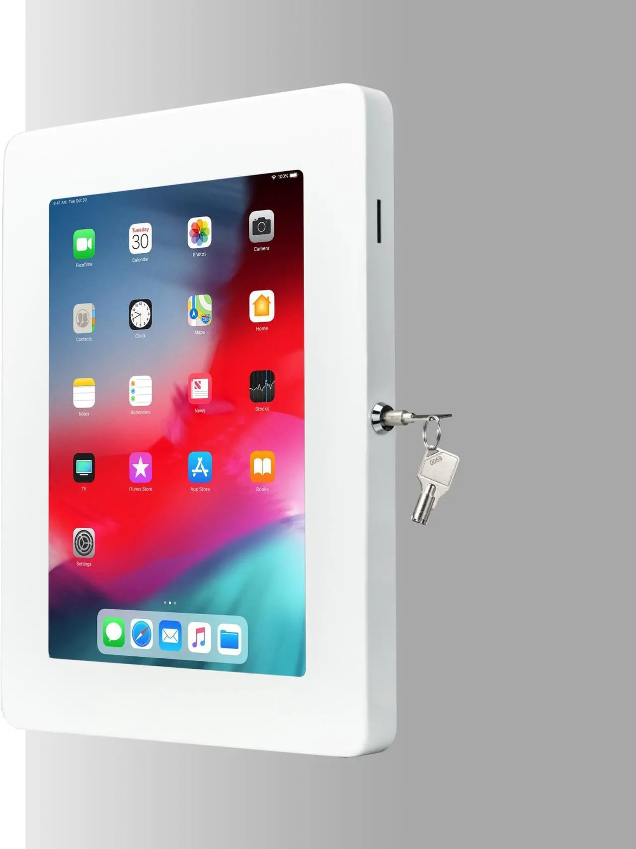 Alt view image 5 of 18 - Cta Digital Wall Mount For Ipad Ipad Pro Ipad Air Tablet - White
