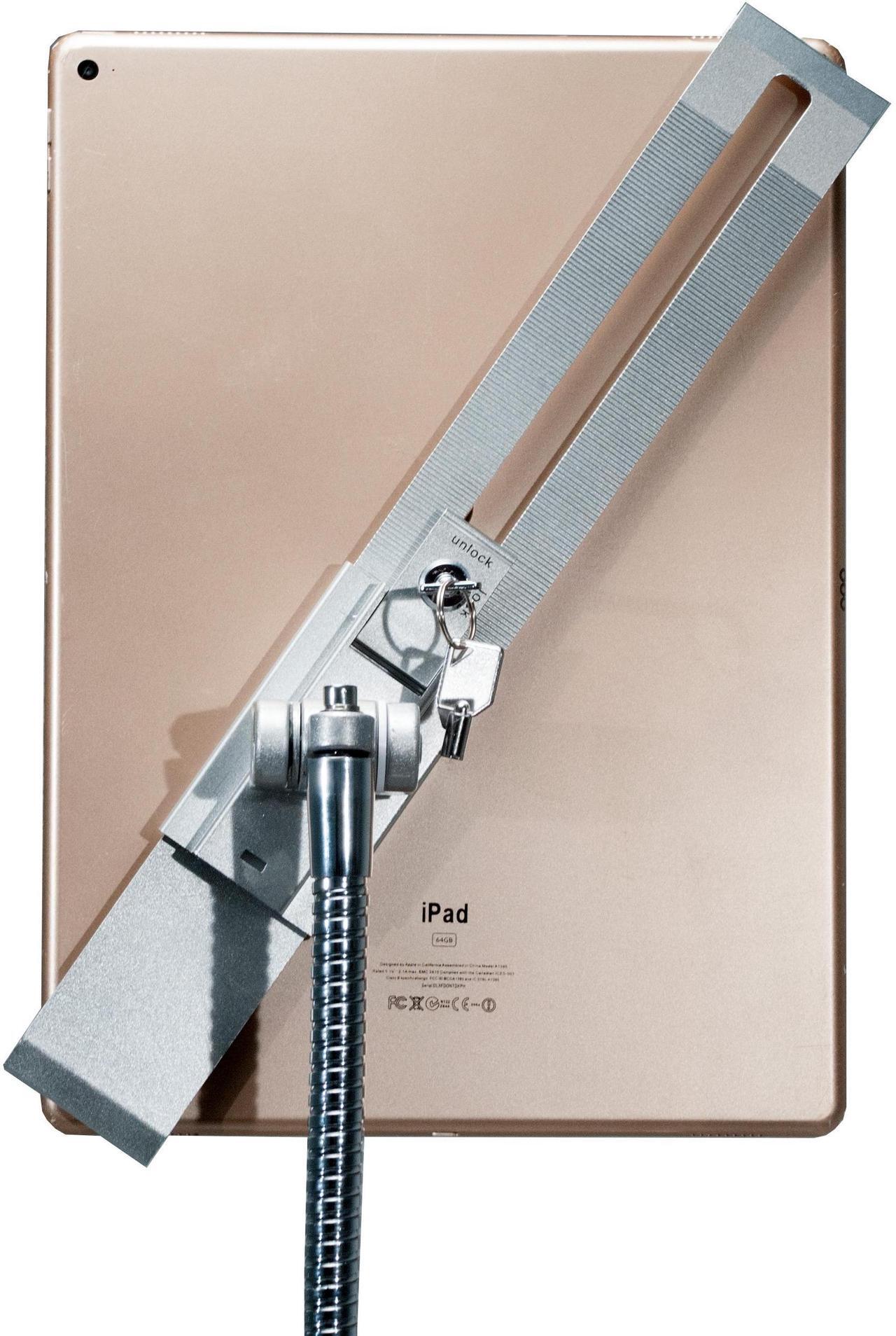 Alt view image 9 of 20 - CTA Digital POS Terminal Stand for 9.7" to 11" Tablet, Black PADCSTTB