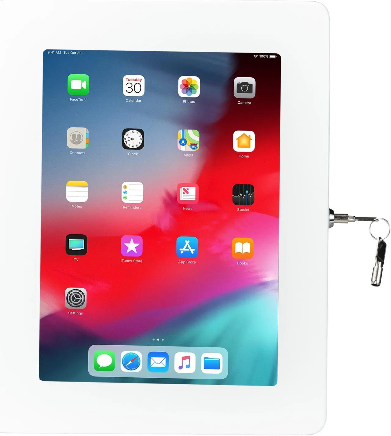 Alt view image 3 of 18 - Cta Digital Wall Mount For Ipad Ipad Pro Ipad Air Tablet - White