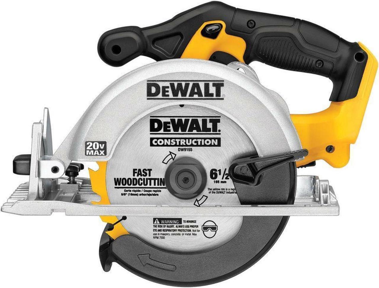 Alt view image 15 of 15 - Dewalt DCS391B 20V MAX Brushed Lithium-Ion 6-1/2 in. Cordless Circular Saw (Tool Only)