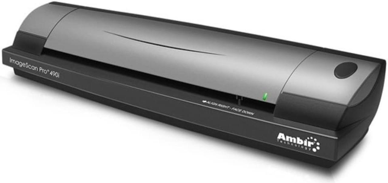 Alt view image 3 of 3 - Ambir ImageScan Pro 490i - sheetfed scanner