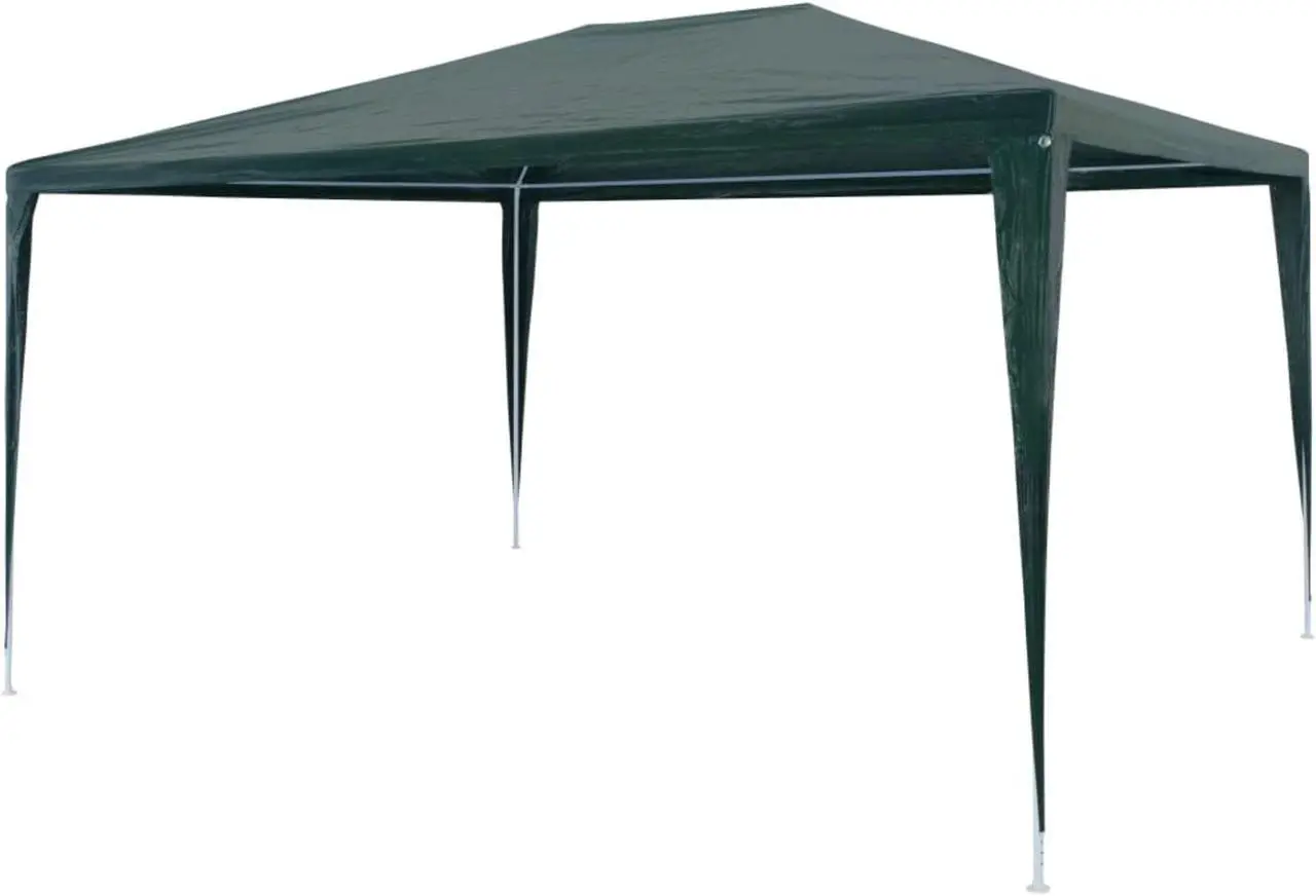 Alt view image 7 of 10 - vidaXL Party Tent Outdoor Canopy Tent Patio Gazebo Marquee Sunshade PE Green