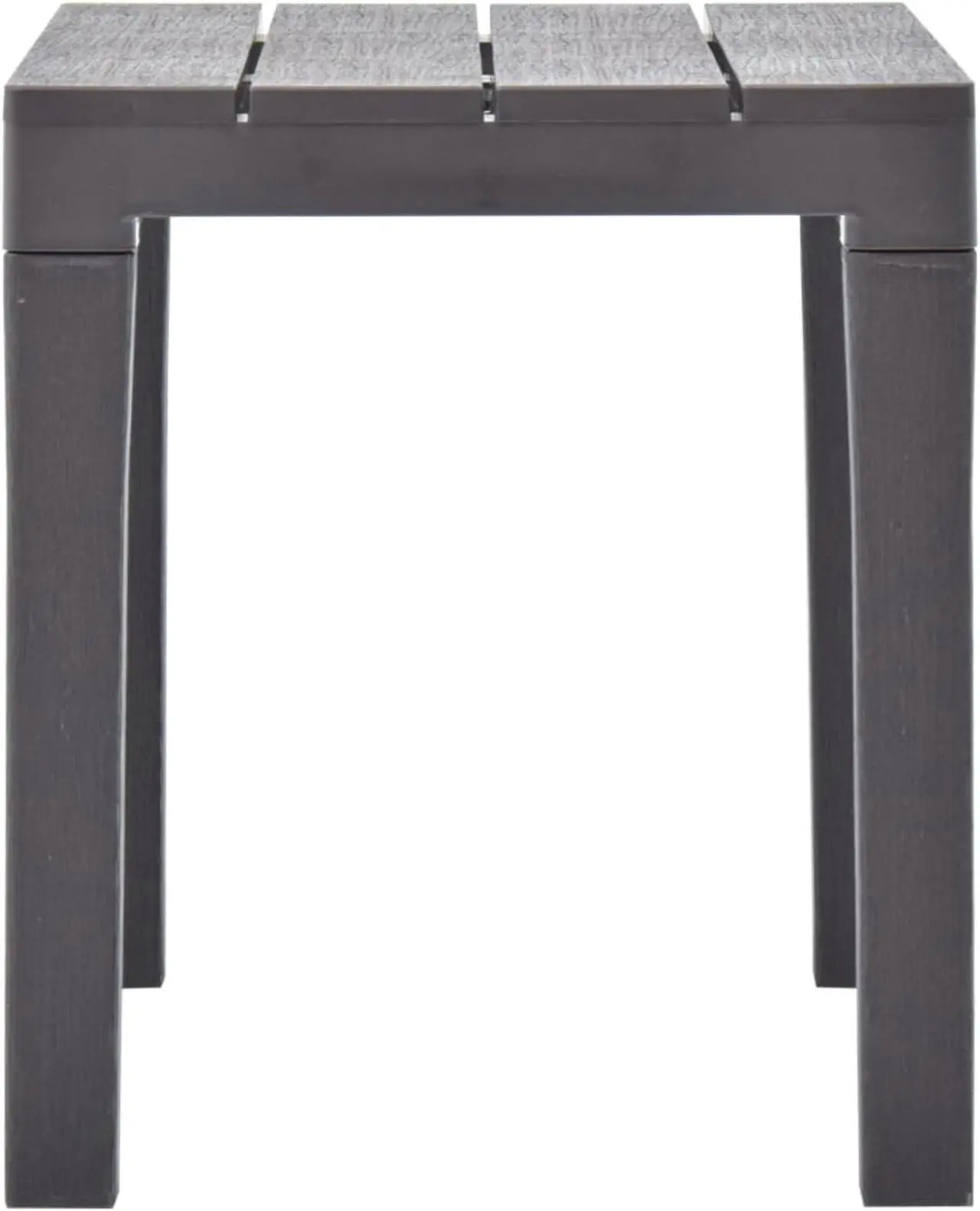 Alt view image 9 of 13 - vidaXL 2x Patio Benches Mocca Plastic Outdoor Garden Poolside Chairs Seat