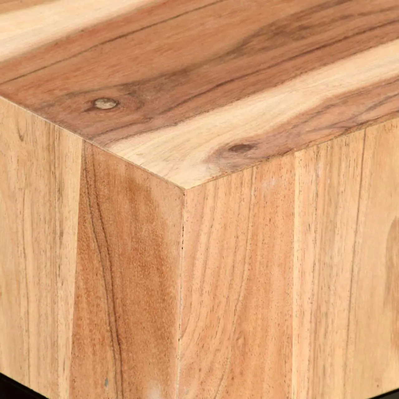 Alt view image 9 of 14 - vidaXL Side Tables 2 Pcs Coffee Table End Table Furniture Solid Acacia Wood