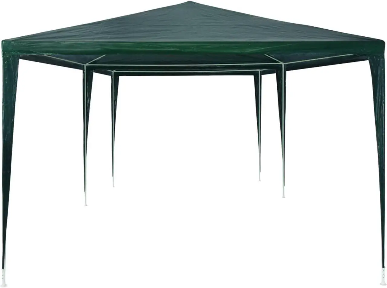 Alt view image 9 of 11 - vidaXL Party Tent Outdoor Canopy Tent Patio Gazebo Marquee Sunshade PE Green